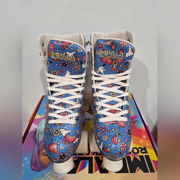 Impala Rollerskates: Harmony Blue Quad Roller Skates - Picture 9 of 9